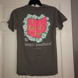 Short sleeve Simply Southern shirt